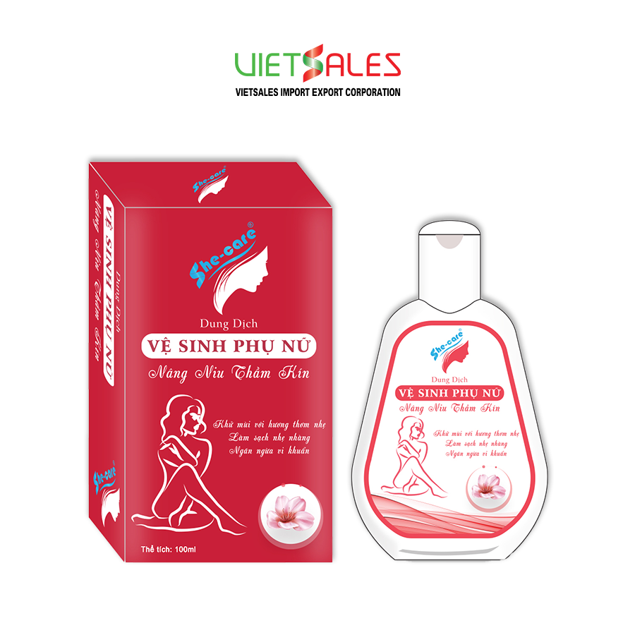 Gel vệ sinh phụ nữ She Care - Chai 100ml