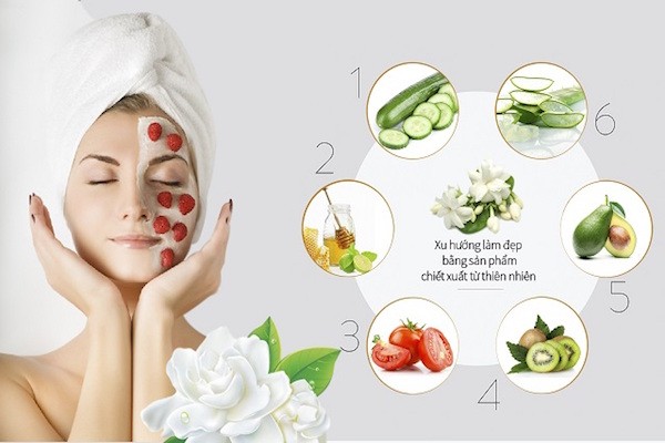 Làm đẹp bằng nguyên liệu thiên nhiên