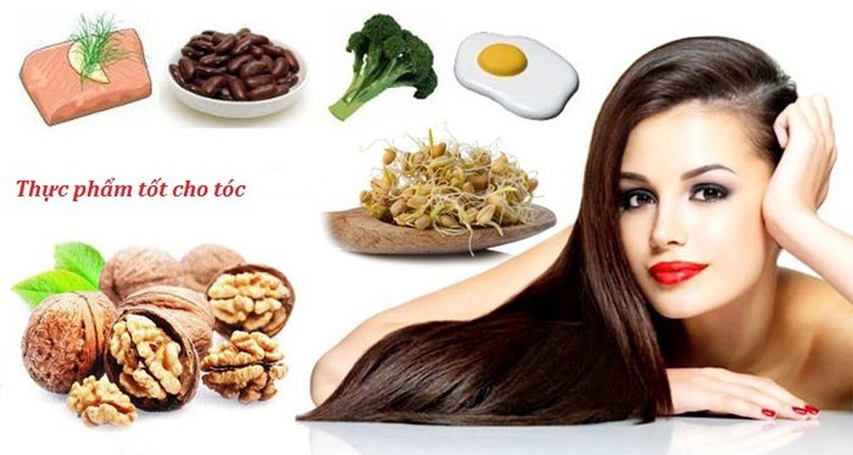 Thực phẩm tốt cho tóc