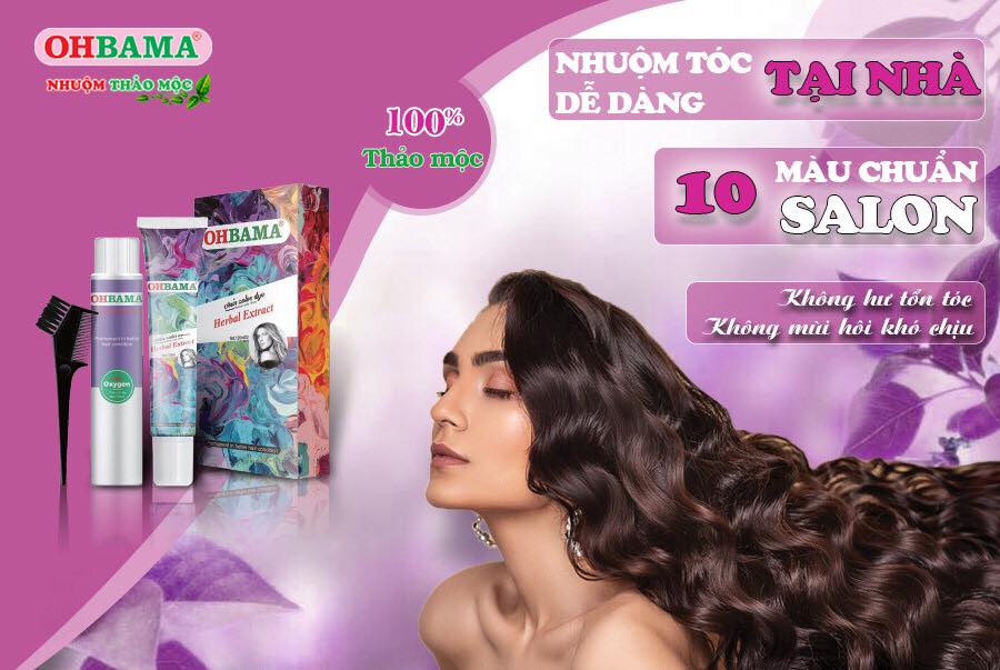 Thuốc nhuộm tóc thảo dược được nhiều chị em lựa chọn