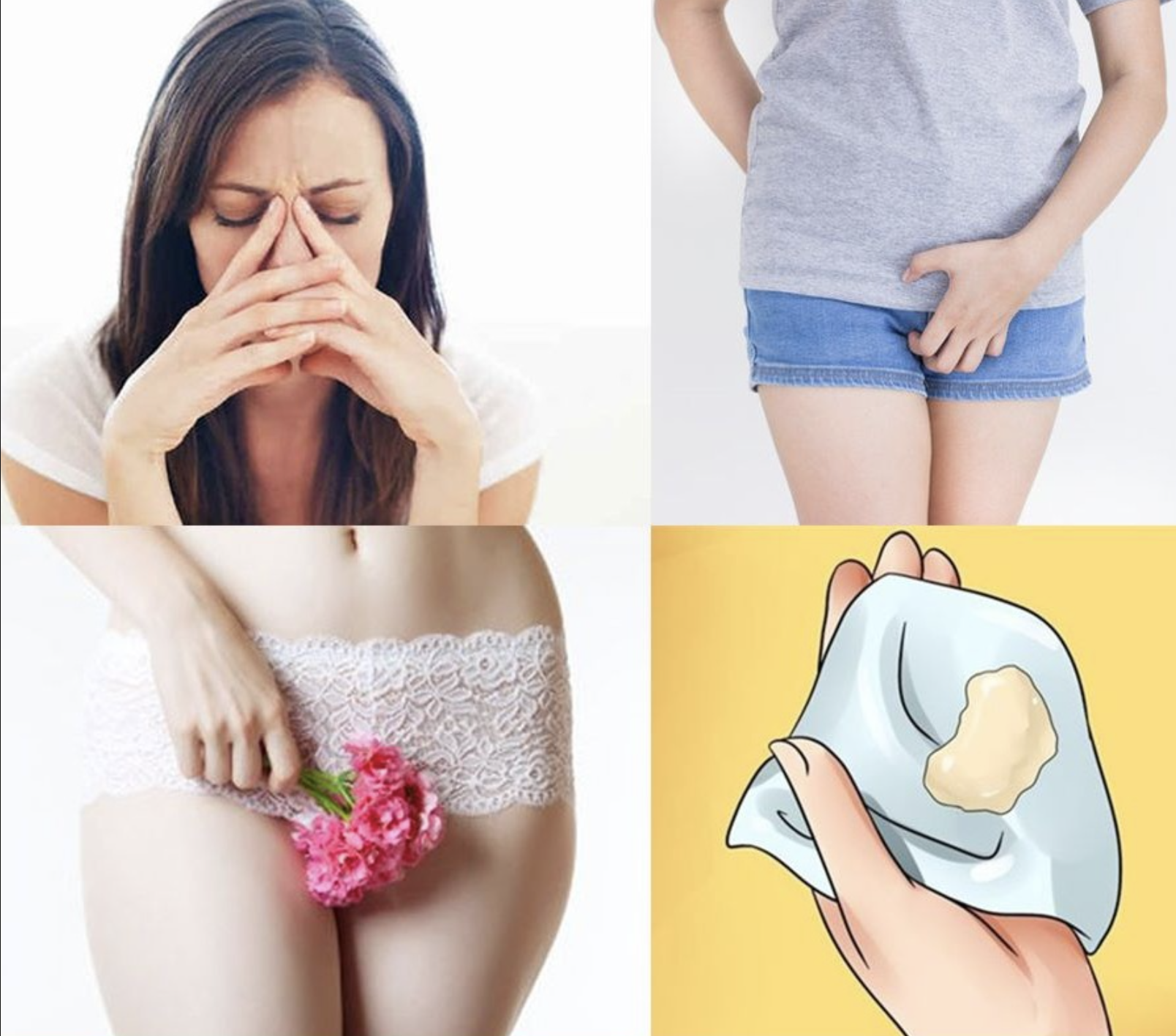 Khí hư bất thường, có màu lạ hoặc mùi hôi khó chịu 